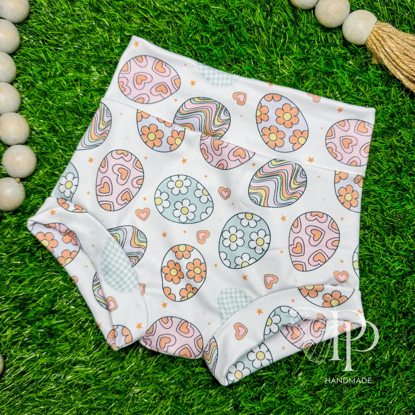 3-6m Bummies - Groovy Eggs