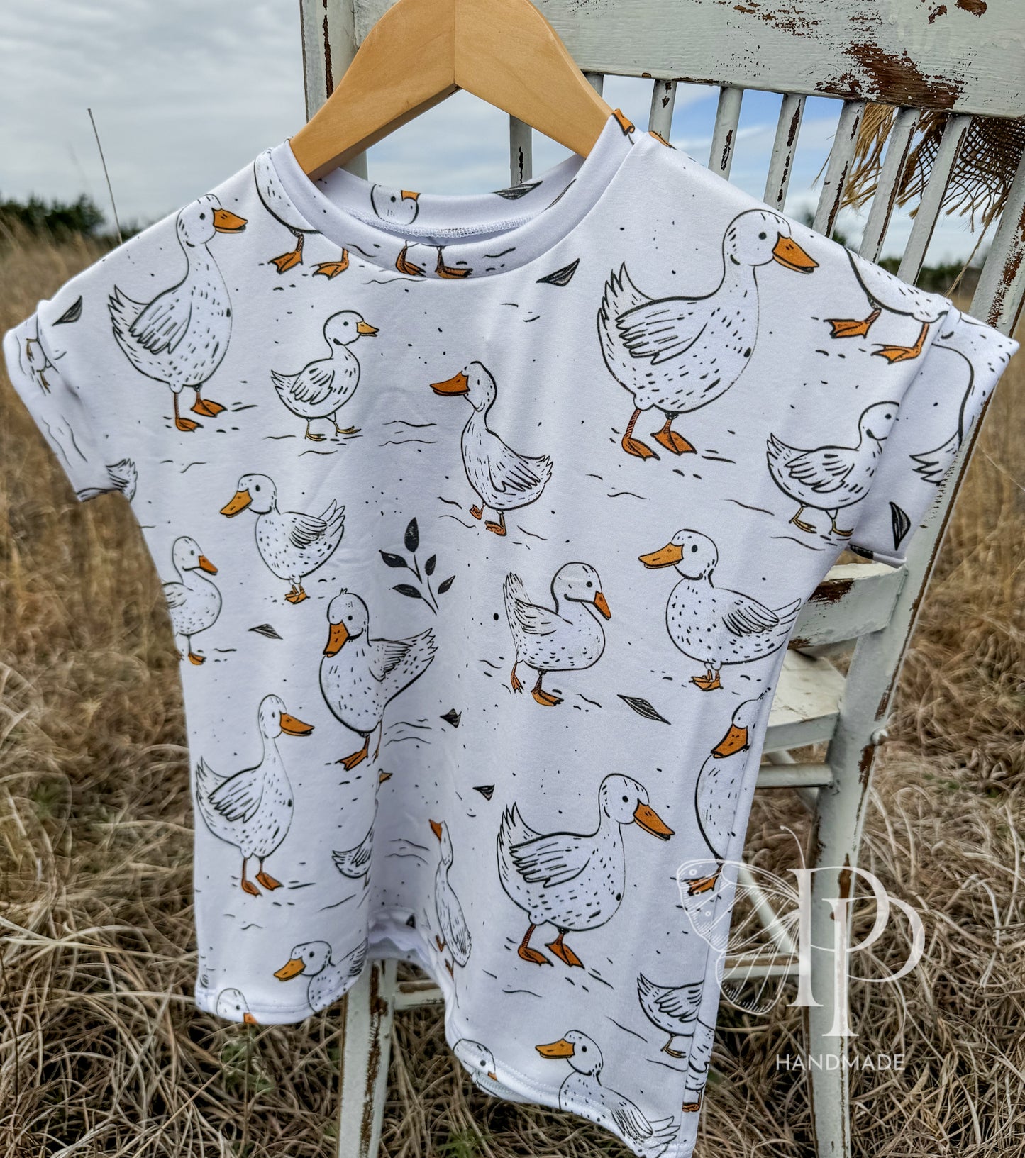 4T Boxy Tee - Dandy Ducks