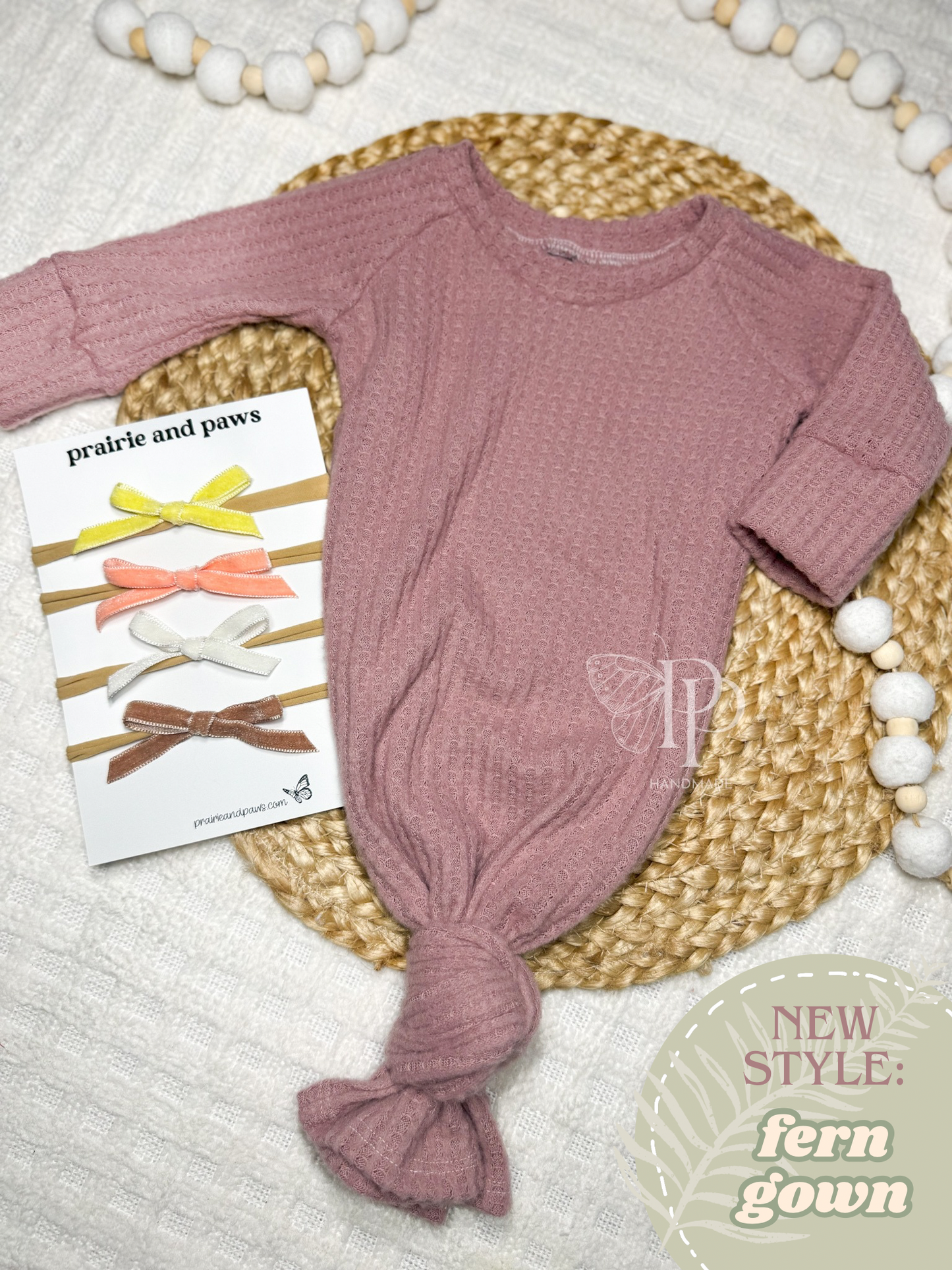 FERN BABY GOWN