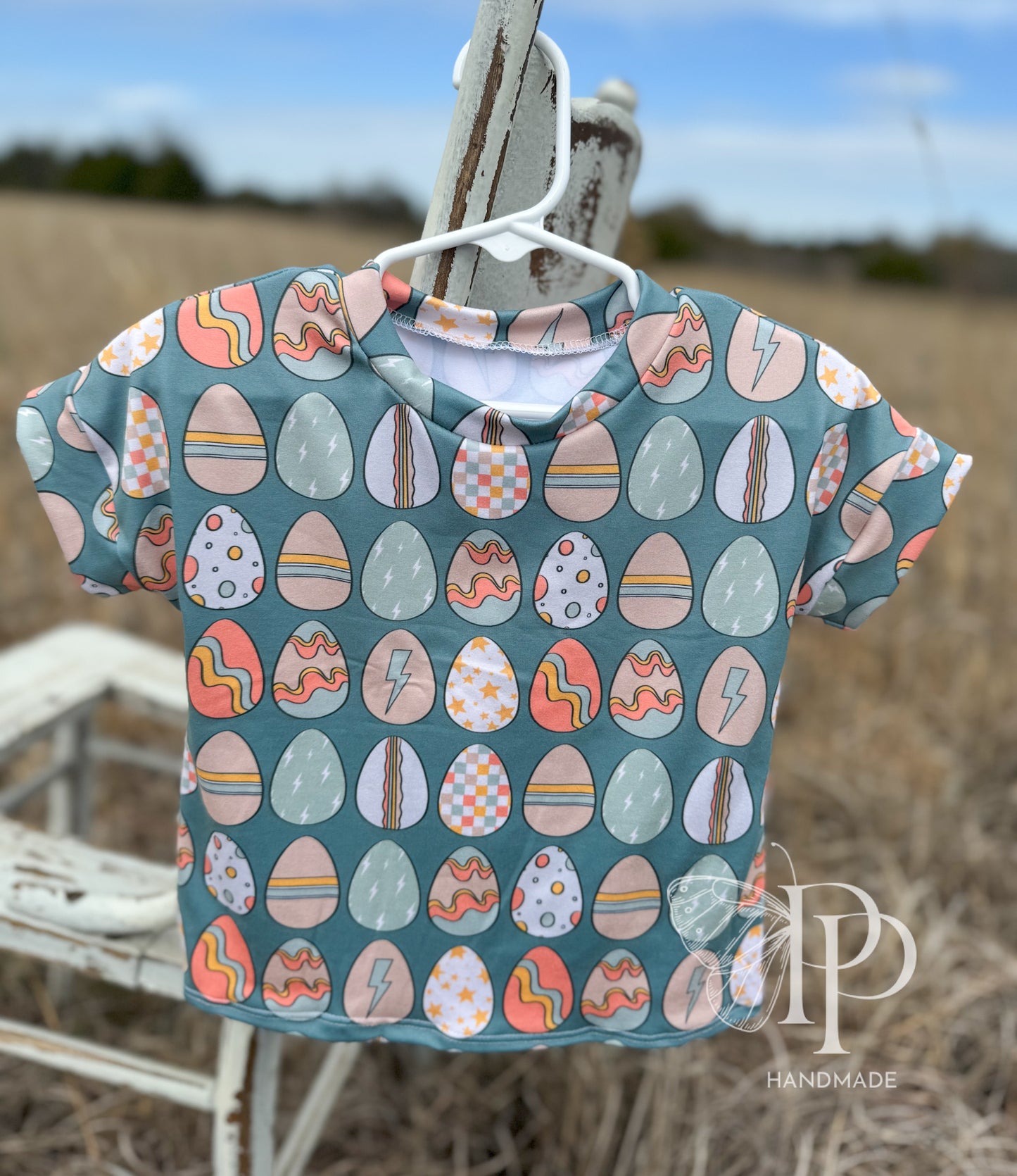 12-18 Boxy Tee - Eggcellent