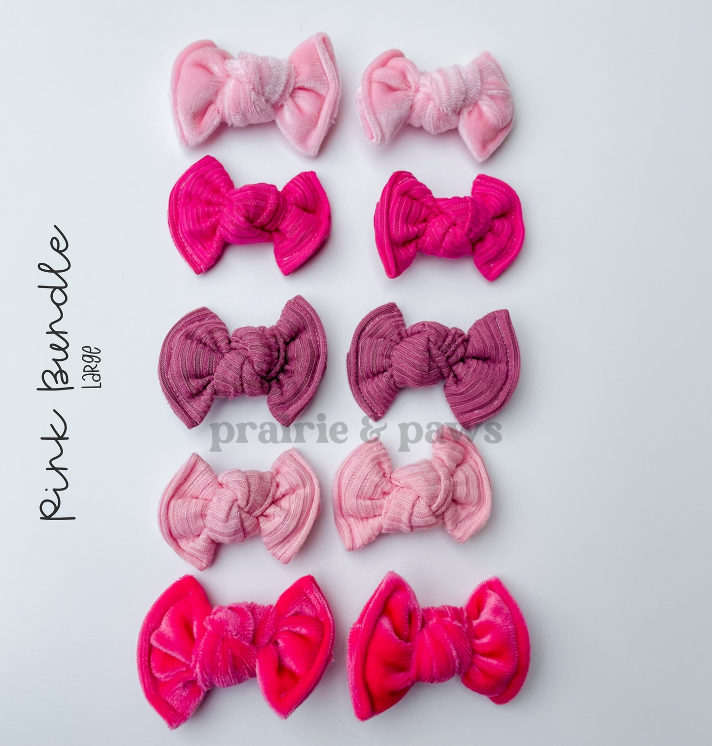 Pink Bow Bundle