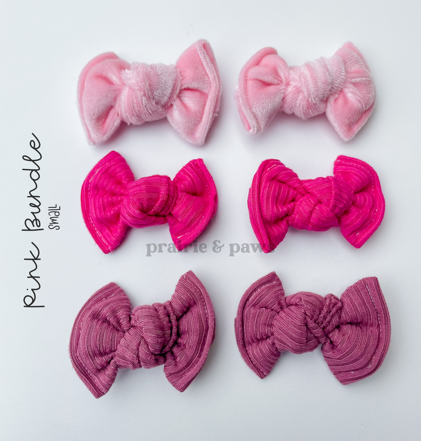 Pink Bow Bundle