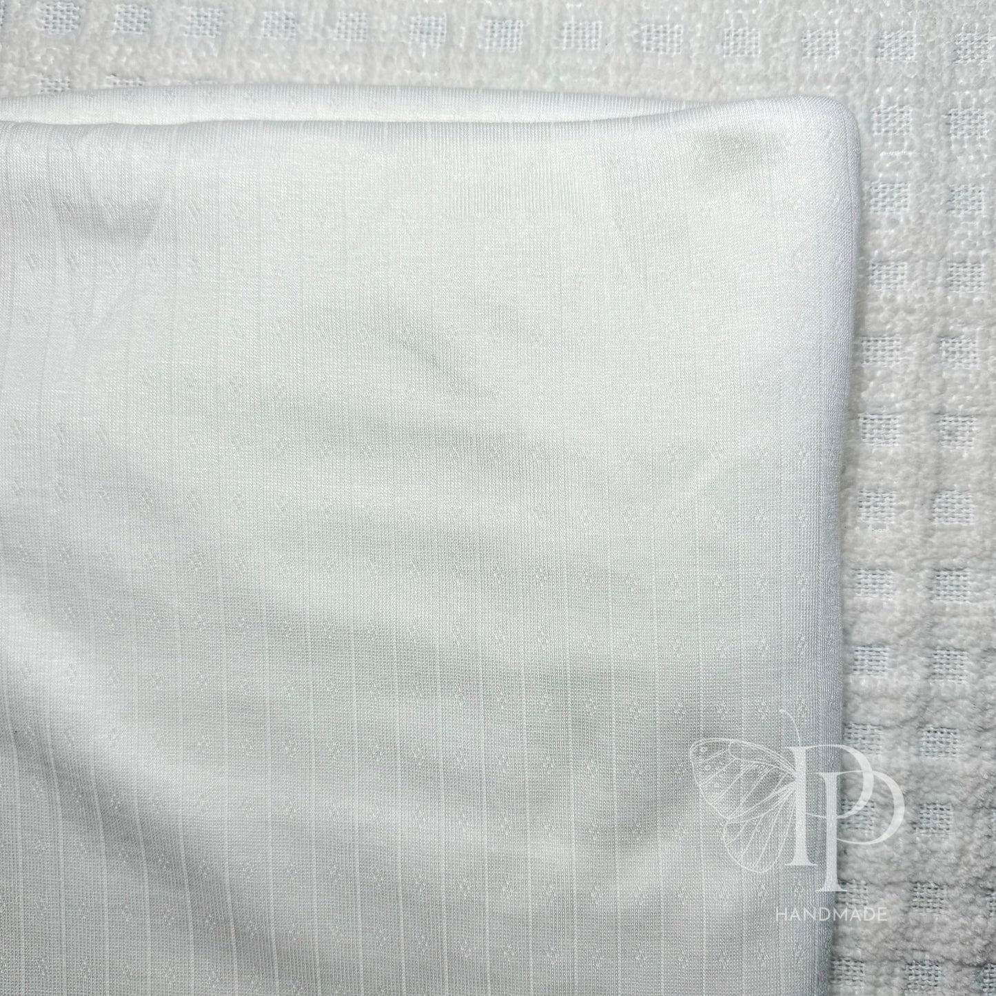 White Pointelle