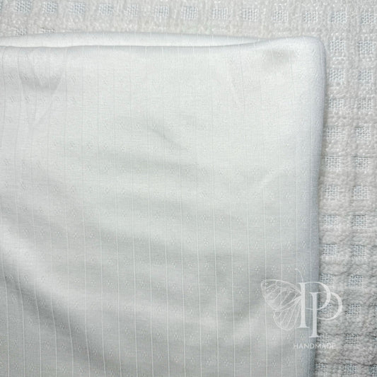 White Pointelle