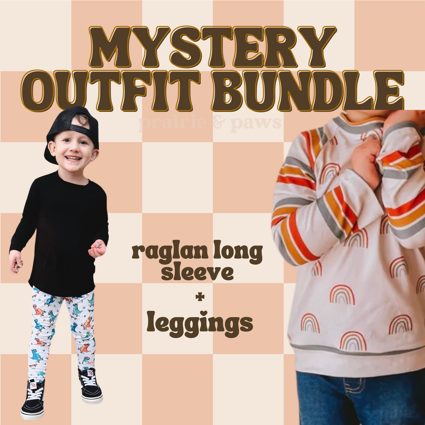 MYSTERY OUTFIT: long sleeve + leggings