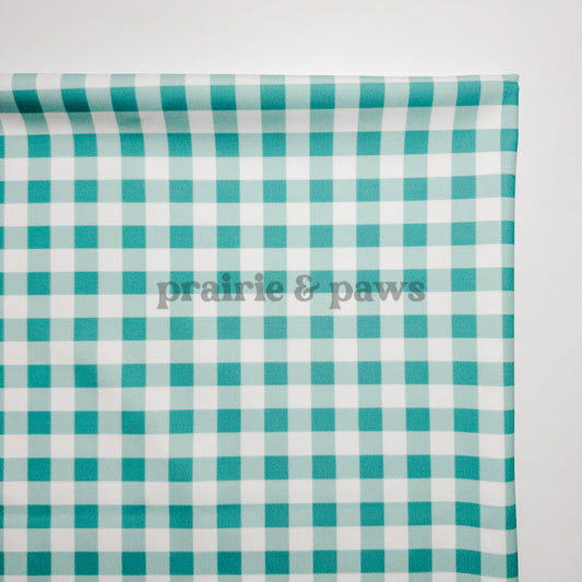 Teal Gingham SWIM