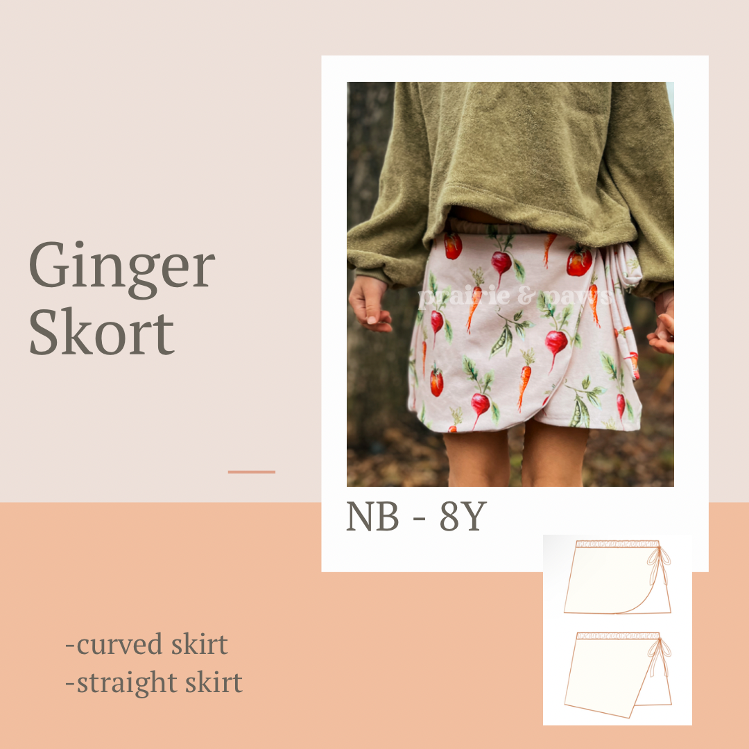 GINGER SKORT