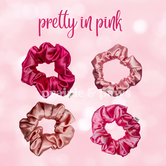 Pretty In Pink Scrunchie Bundle