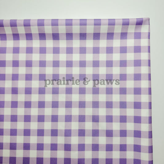 Purple Gingham SWIM