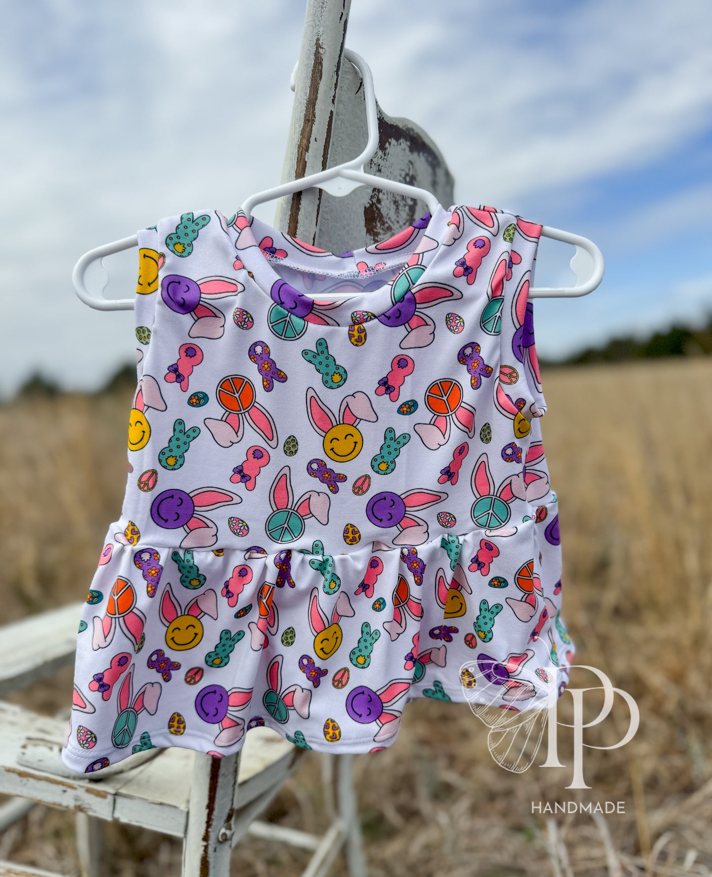 4T Peplum - Bunnies in Bows