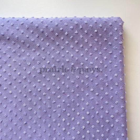 Lilac Swiss Dot