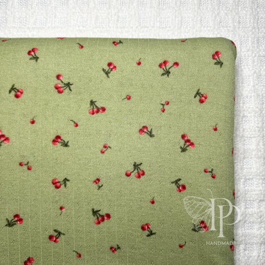 Cherry Pointelle