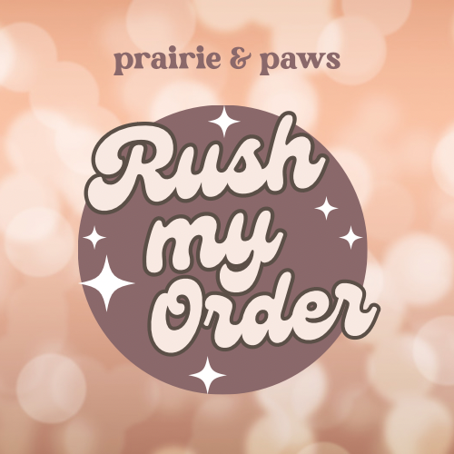 RUSH MY ORDER