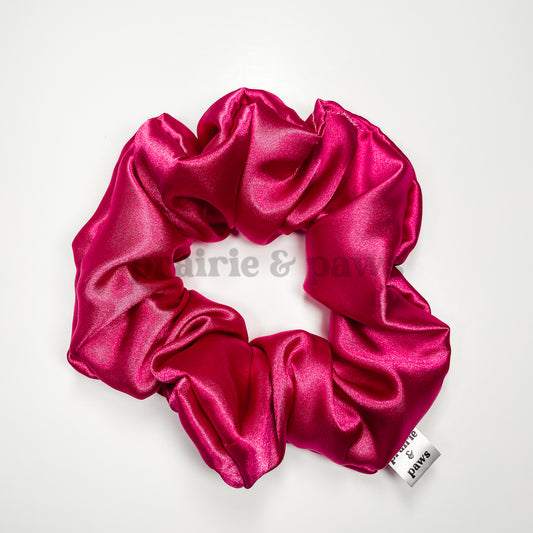 Fuschia Scrunchie